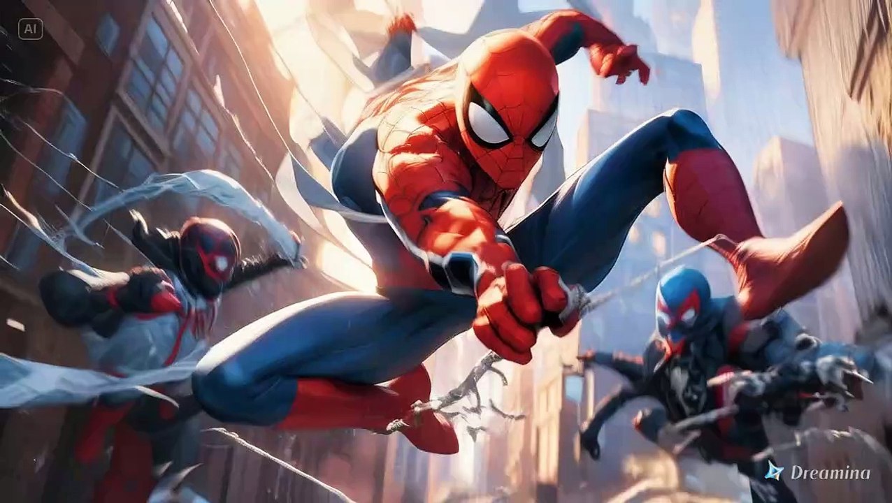 Super hero spiderman