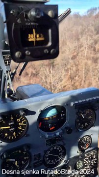 emGAZELA H-45 (SA342) Soko - Desna sjenka Motajica RutadoBroda S24+ 2024