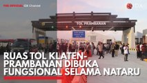 Ruas Tol Klaten-Prambanan Dibuka Fungsional Selama Nataru