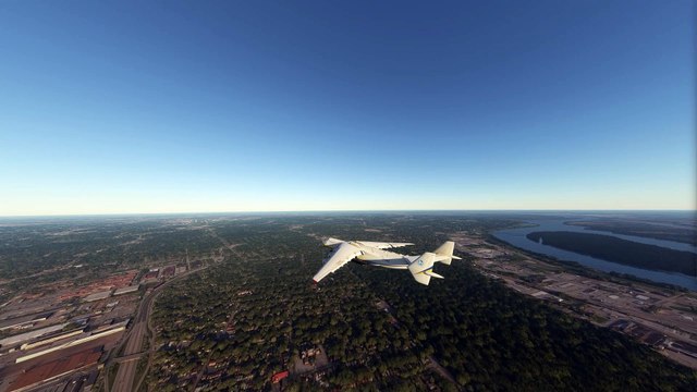 M, Serendipitous Touchdown: Antonov Airlines AN-225 at Lambert-St. Louis International Airport, USA #flights #fly #flightlovers #Canada #USA #Japan #aviation #A320neo #flying #FlyingLovers #aviationlovers #landinglovers