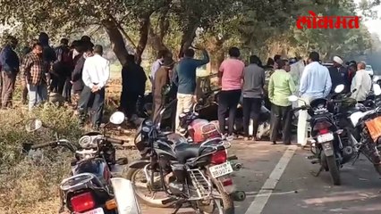 होंडा सिटी कार झाडावर आदळून भीषण अपघात