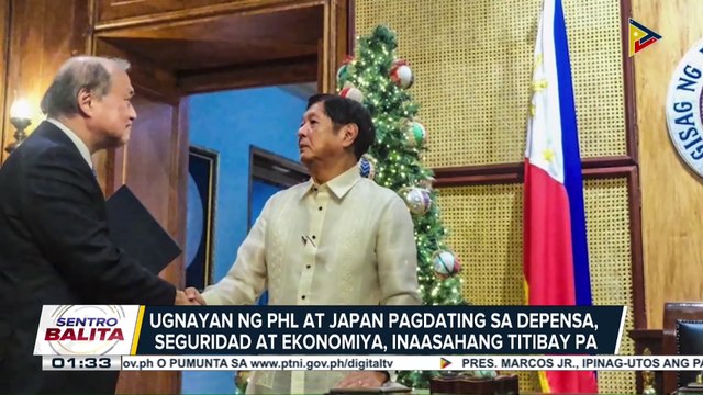 Ugnayan ng Pilipinas at Japan pagdating sa depensa, seguridad, at ekonomiya, inaasahang titibay pa