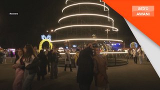 Pasar Krismas dibuka di Damsyik