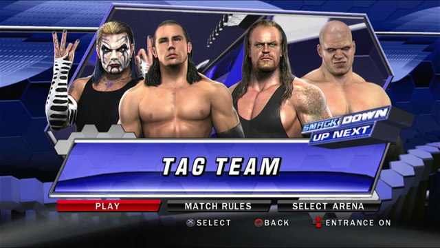 WWE Smackdown vs. Raw 2010 - The Hardy Boyz vs. The Brothers of Destruction
