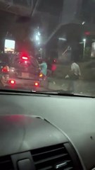 Buseros atacan a conductor en Tegucigalpa
