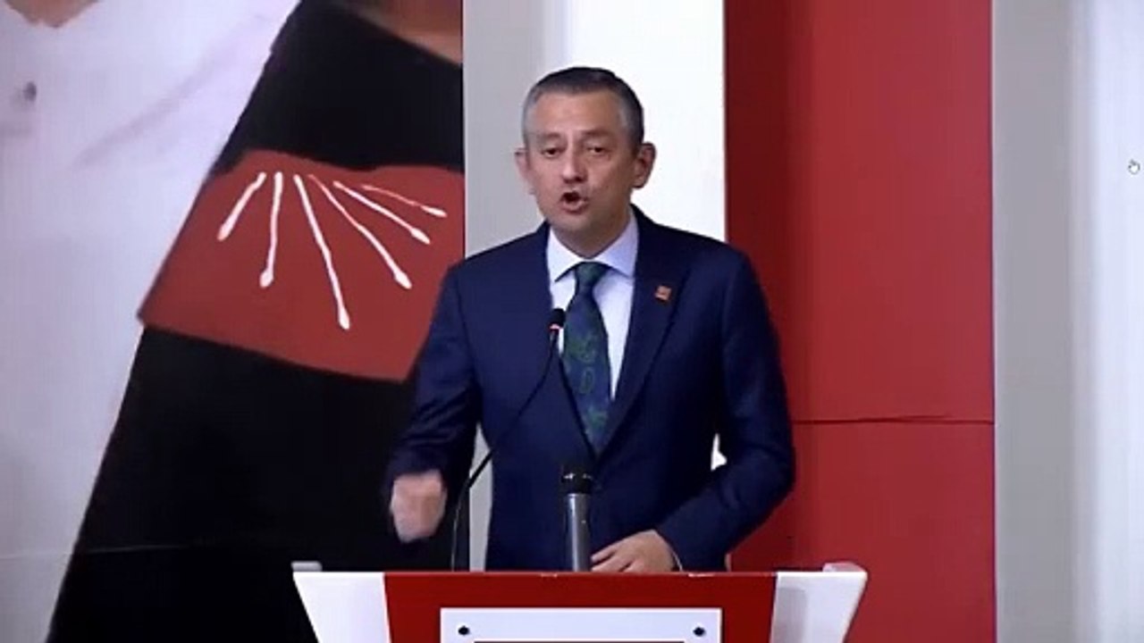 Özgür Özel'den Türkiyeli ifadesi