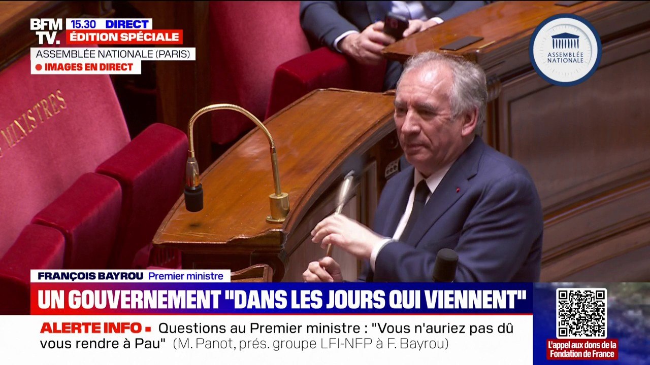 Budget: "Je suis certain que le chemin existe pour que les uns fassent un pas et les autres un autre", assure François Bayrou