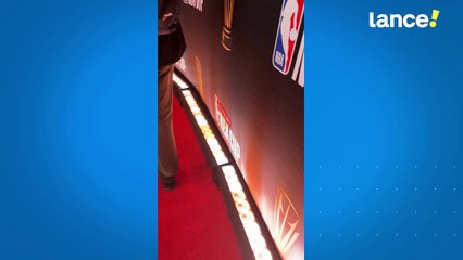 Tapete vermelho receberá os jogadores na final da Copa da NBA