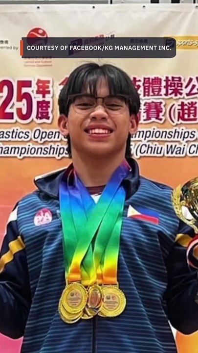 Eldrew Yulo caps impressive year with 8-gold sweep in Hong Kong tiff