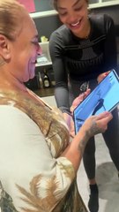 Ludmilla mostra momento em que descobriu gravidez de Brunna