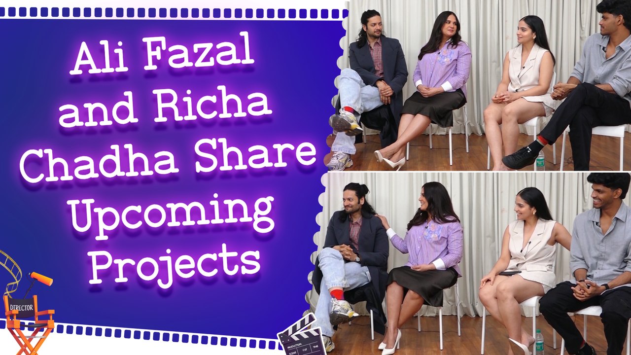 Exclusive: 'Girls Will Be Girls' Ali Fazal & Richa Chadha | Shares Their Next Movie Details