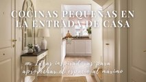 Cocinas pequeñas en la entrada de casa: ideas inspiradoras para aprovechar el espacio al máximo