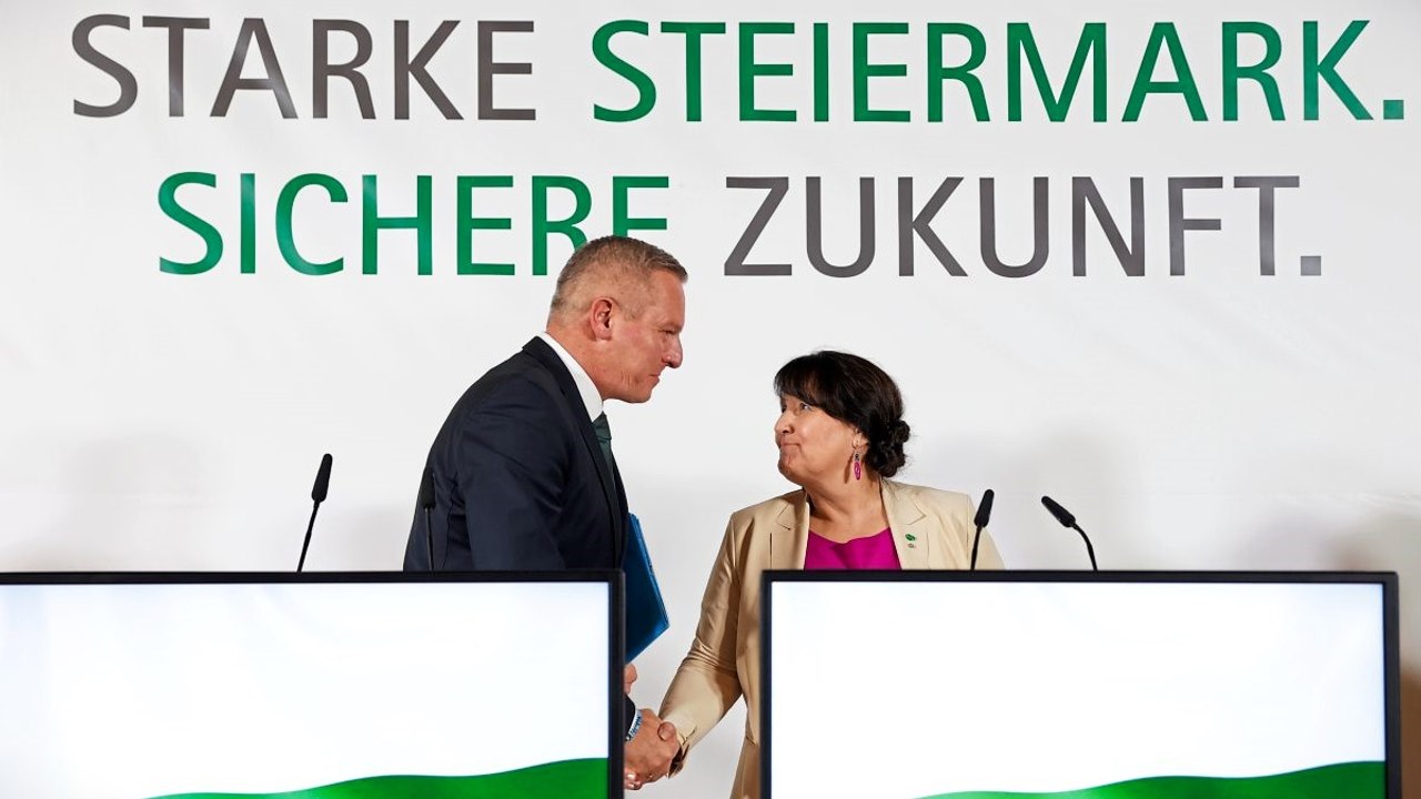 FPÖ und ÖVP in der Steiermark stellten ihr 'tragfähiges Programm' vor