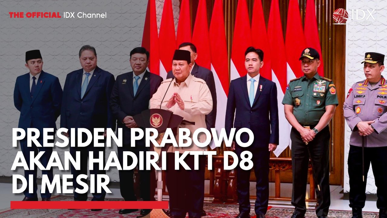 Presiden Prabowo Akan Hadiri KTT D8 di Mesir