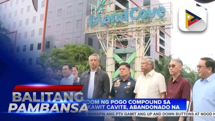 Gaming room ng POGO compound sa Island Cove Kawit, Cavite, abandonado na