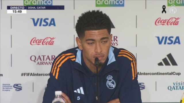 Rueda de prensa de Bellingham previa a la final