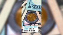 Peso mexicano cierra estable antes de reunión de la Fed