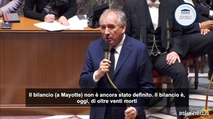 Bayrou: oltre 20 morti a Mayotte oggi, il bilancio pu? peggiorare