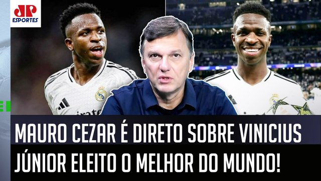 É ISSO! Se o Vinicius Júnior for ELEITO o MELHOR DO MUNDO pela Fifa, vai ser... Mauro Cezar OPINA!