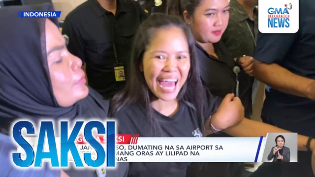 Mary Jane Veloso, inaasahang darating sa naia bukas ng umaga; hindi poposasan at hindi susuotan ng body armor | Saksi