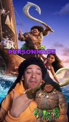 Disney : Vaiana 2 le personnage de Maui avant - après