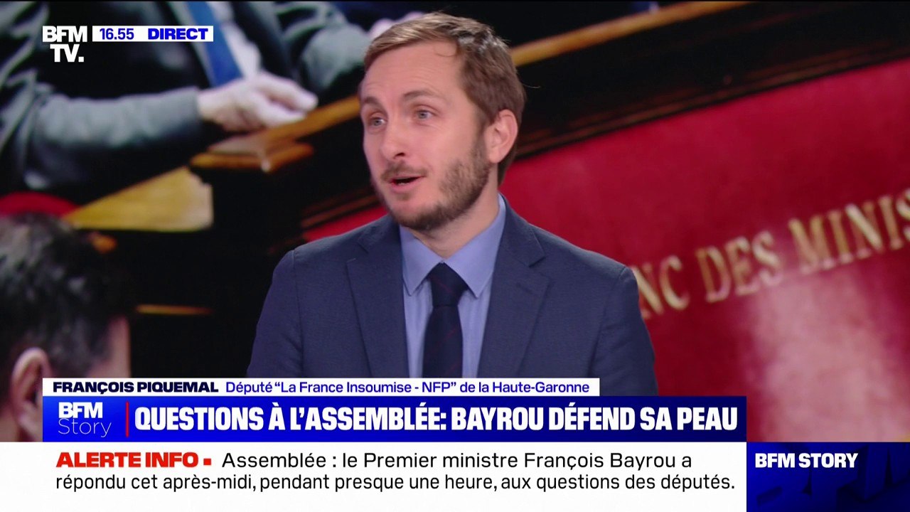 François Piquemal (LFI): François Bayrou "semble avoir oublié que Mayotte est en France, au même titre que Pau"