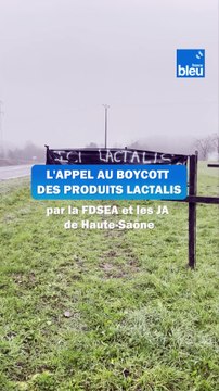 Les agriculteurs haut-saônois appellent au boycott de Lactalis