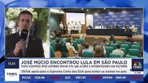 Ministro da Defesa, José Múcio se reúne com Lula em SP