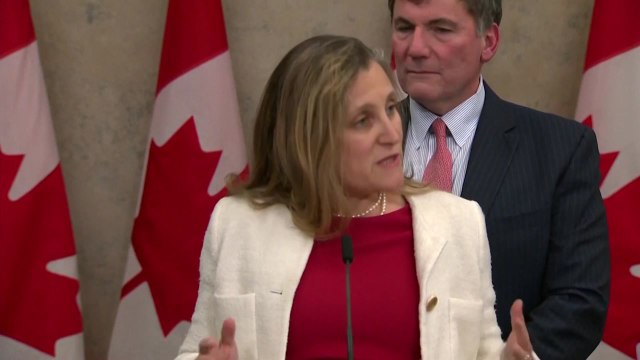 캐나다 재무장관 사임... 트럼프 관세 대응 총리와 갈등 / YTN