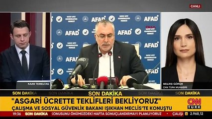 Son dakika haberi: Bakan Işıkhan: Asgari ücrette teklifleri bekliyoruz