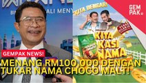 #GempakVideoNews : Menang RM100,000 Dengan Tukar Nama Choco Malt