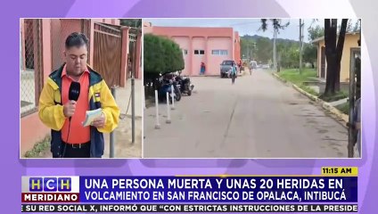 Una menor muerta y 20 heridos, tras aparatoso volcamiento en Opalaca, Intibucá