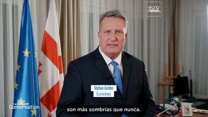 Según Maka Botchorishvili, las protestas a favor de la UE en Georgia no fueron pacíficas