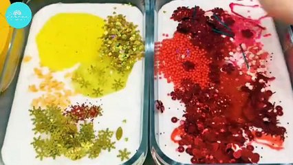 Pineapple 🍍 vs. Strawberry 🍓 ASMR Slime Mixing with a Glamorous Twist!