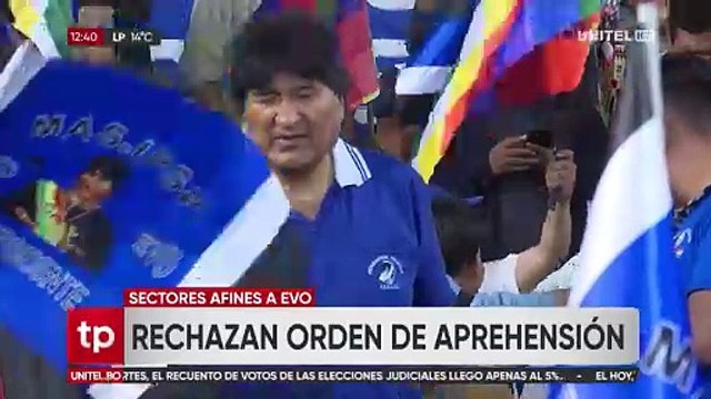 Cocaleros anuncian que masificarán la seguridad para evitar que Evo sea aprehendido