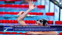 Continúan las acciones del mundial de natación de piscina corta donde se han roto diferentes récords mundiales