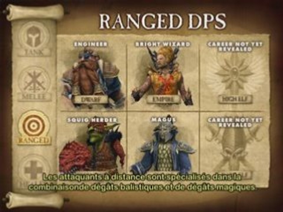 Warhammer Online Archétypes