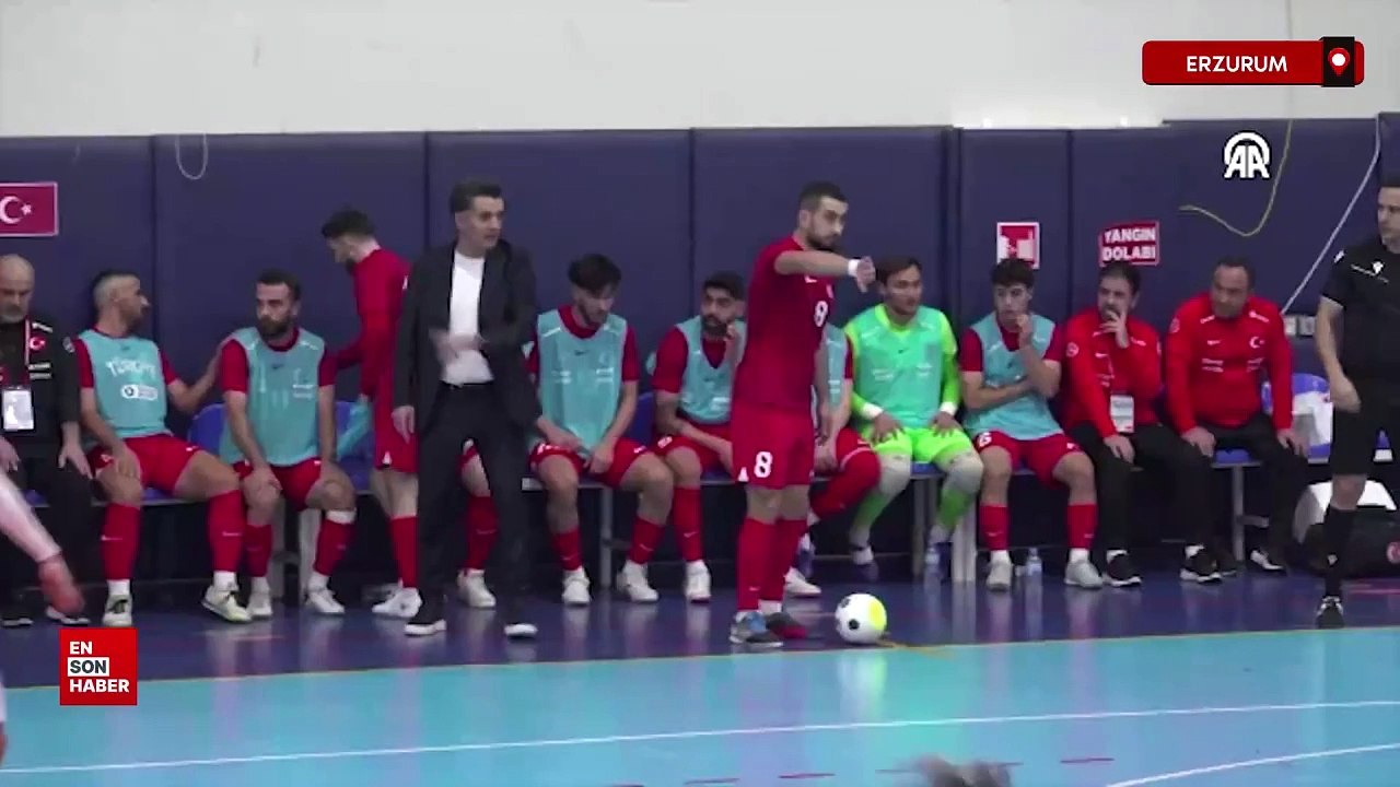 Futsal A Milli Takımı, grup elemeleri ilk maçında Polonya'ya mağlup oldu