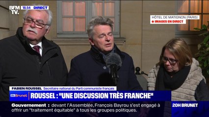 Fabien Roussel: le PCF est "dans l'opposition, mais nous nous battrons"