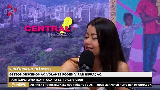 CENTRAL 98 | Gestos obscenos ao volante podem virar infração