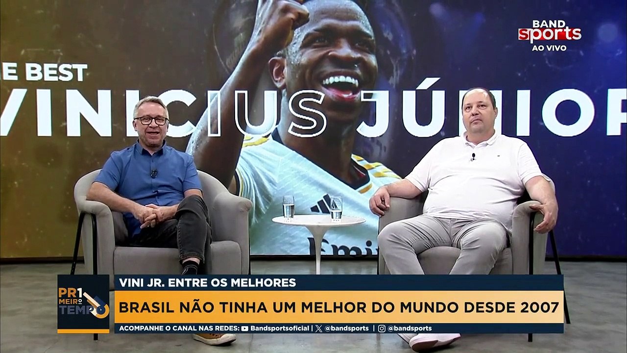 VINI JR É ELEITO O MELHOR JOGADOR DO MUNDO PELO PRÊMIO THE BEST| PRIMEIRO TEMPO