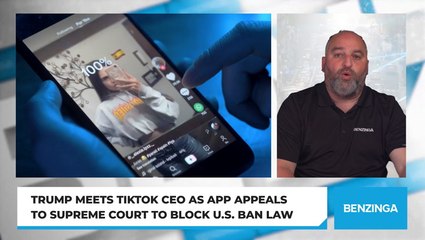 Trump Meets TikTok CEO As App Appeals To Supreme Court To Block U.S. Ban Law