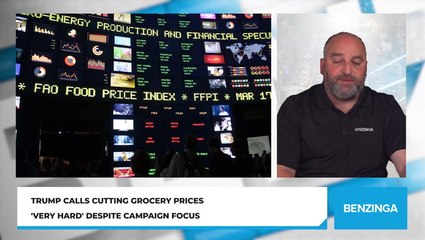 Trump Calls Cutting Grocery Prices 'Very Hard' Despite Campaign Focus