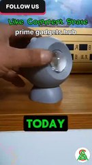 Portable LED light automatically on