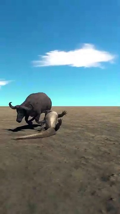 Carcharodontosaurus vs Buffalo