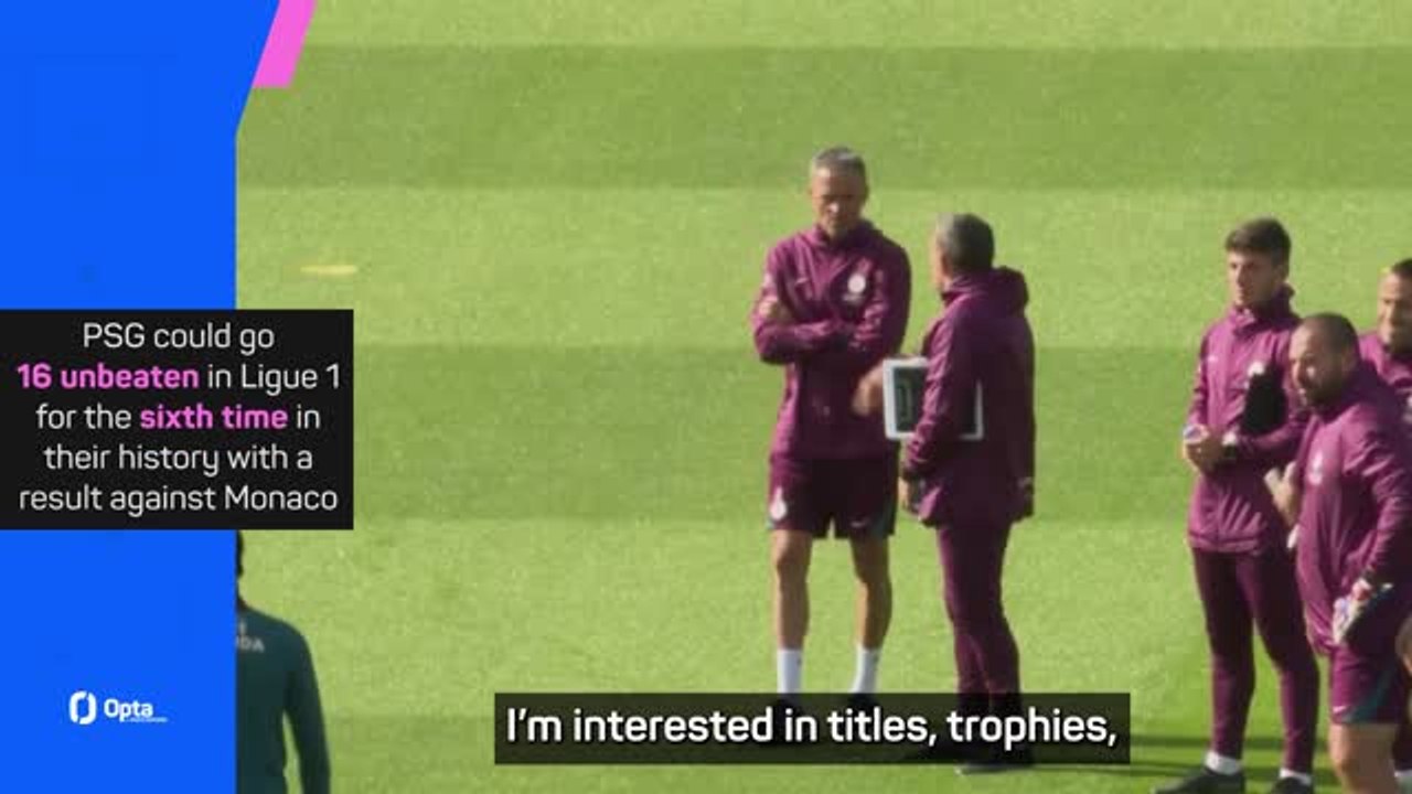 Enrique more interested in titles than unbeaten PSG season