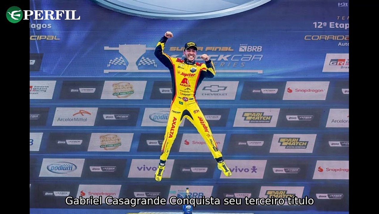 "Gabriel Casagrande faz história na Stock Car, Messi não vota em Vinicius Jr e Cruzeiro vira campeão mundial"