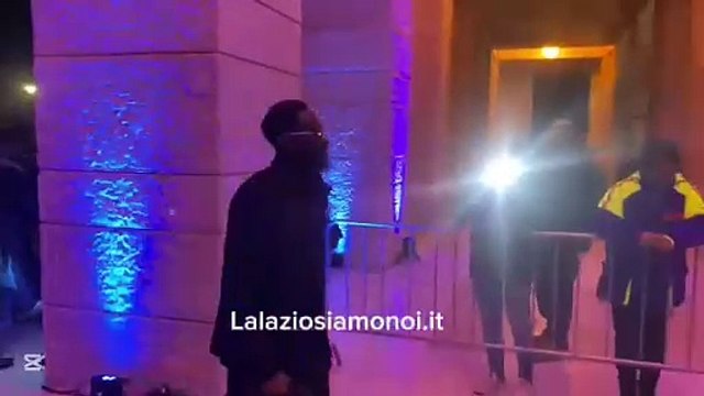 Lazio | Cena di Natale: l'arrivo dei calciatori biancocelesti