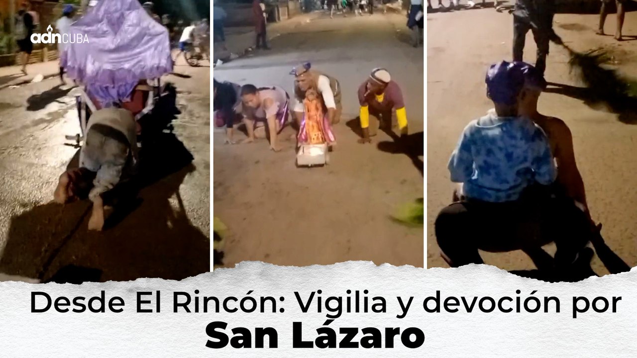 Desde El Rincón Vigilia y devoción por San Lázaro