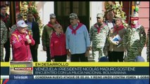 Pdte. Maduro sostuvo encuentro con la Milicia Nacional Bolivariana en el Palacio de Miraflores